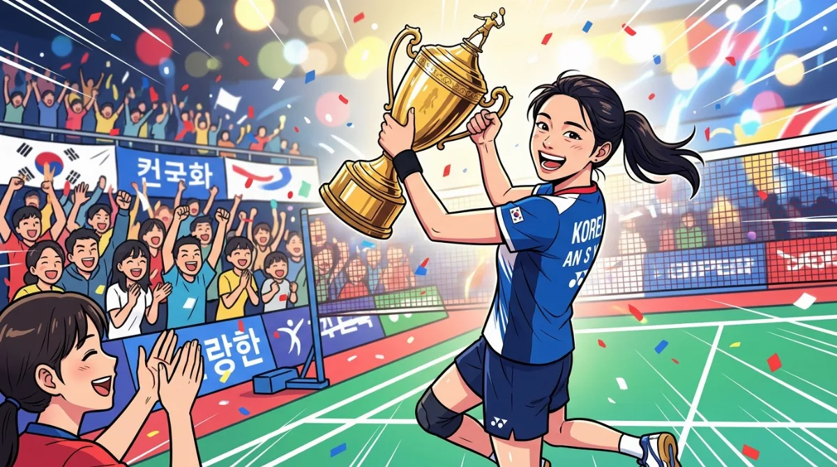 배드민턴 여제 '안세영' BWF2026 세계선수권대회 우승 차지
