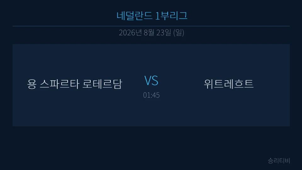 네덜란드 1부리그