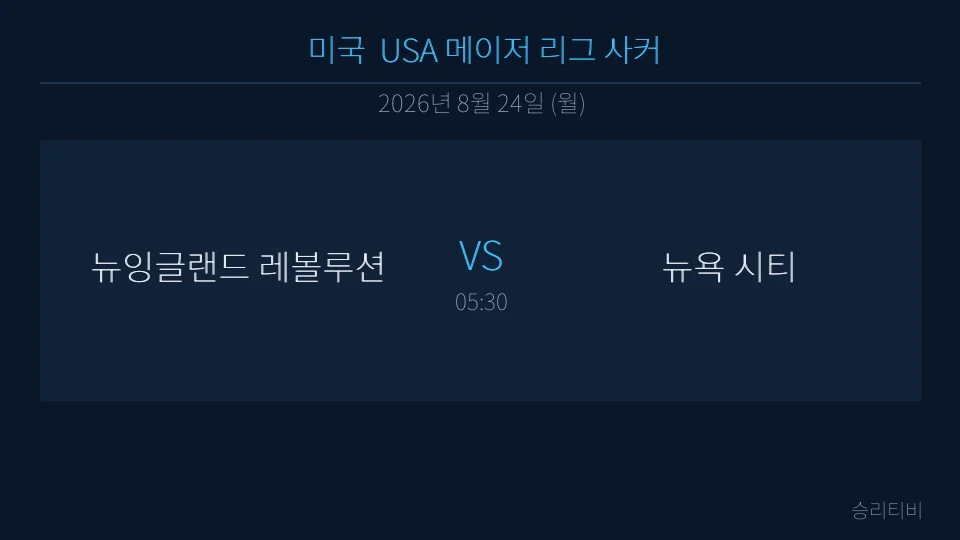 USA 메이저 리그 사커