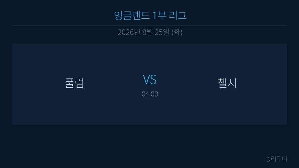 잉글랜드 1부 리그