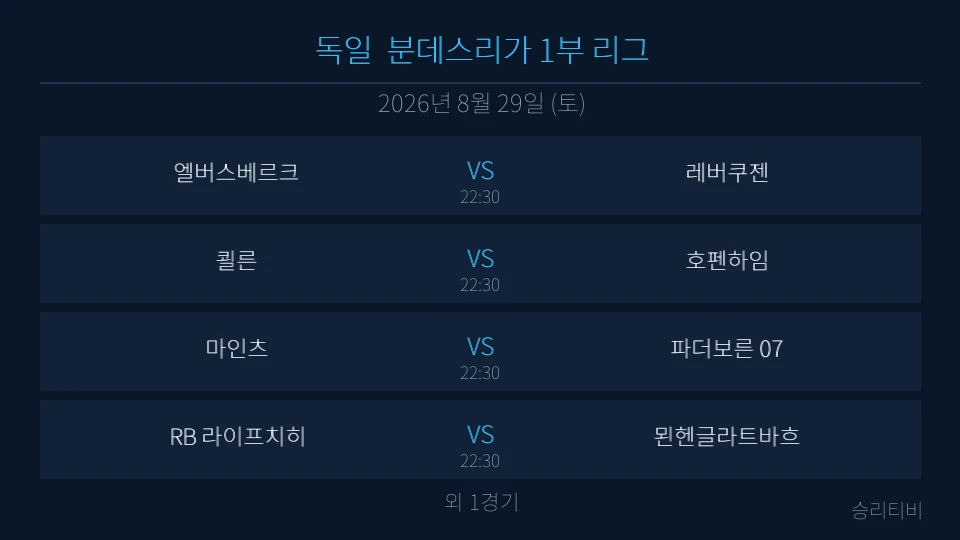 분데스리가 1부 리그