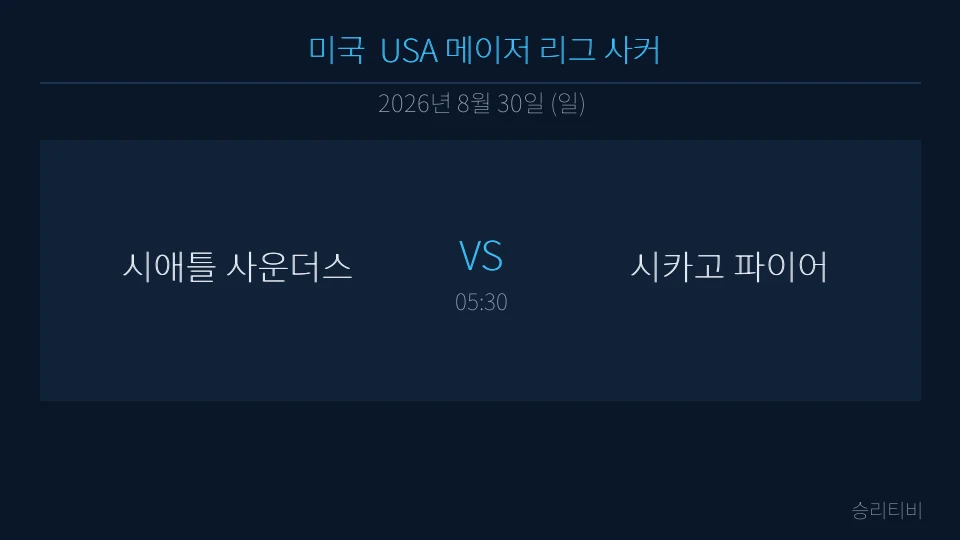 USA 메이저 리그 사커