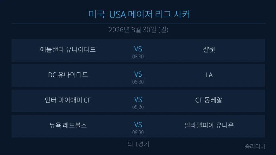 USA 메이저 리그 사커