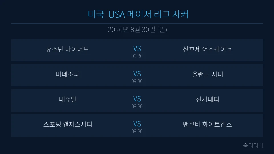 USA 메이저 리그 사커