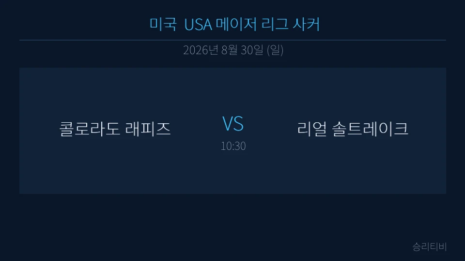 USA 메이저 리그 사커