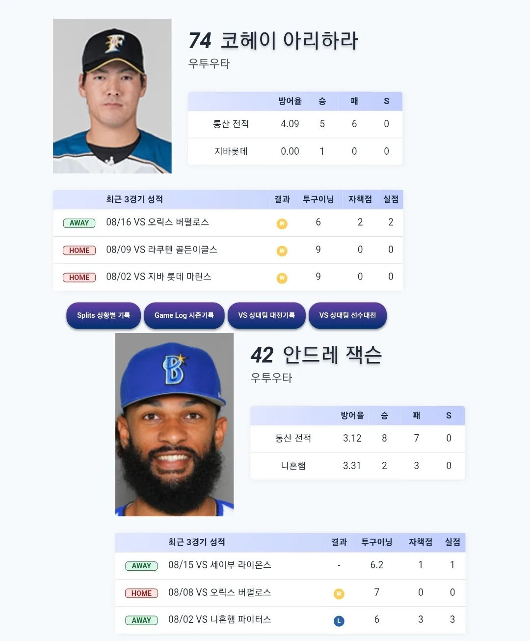 지바 롯데 니혼햄