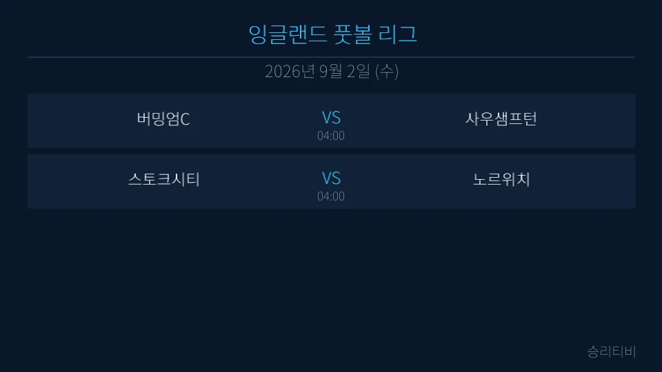 잉글랜드 풋볼 리그